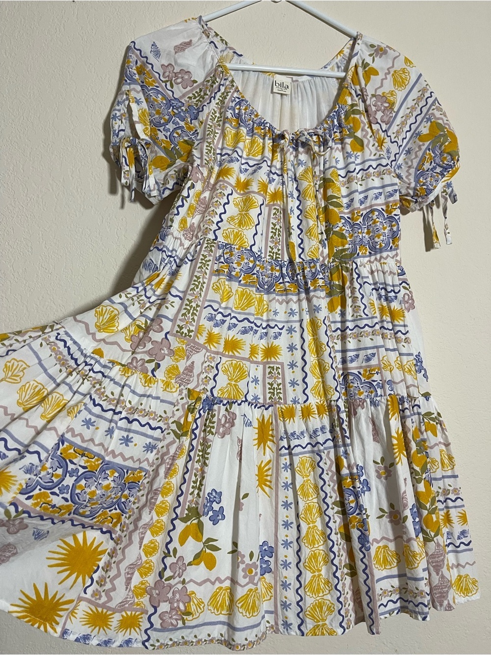 BILA77 Cecilia Dress KZ Lemon Size XS - Picture 4 of 16